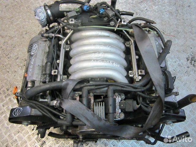 Двигатель 2.8 V6 ALG для Ауди А4 А6 С5 А8 Кватро