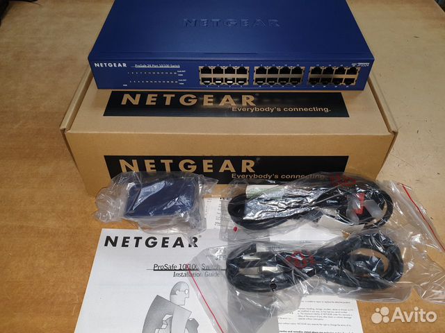 Новые Коммутаторы netgear JFS524 Новые Коммутаторы netgear JFS524