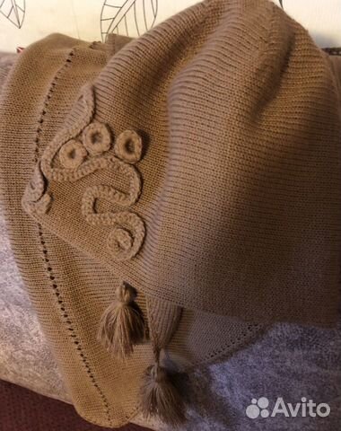 Комплект: шапочка- бини и бактус (шейный платок) Комплект: шапочка- бини и бактус (шейный платок)