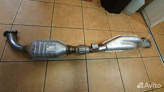 Приемная труба с катализатором Opel Omega B Приемная труба с катализатором Opel Omega B