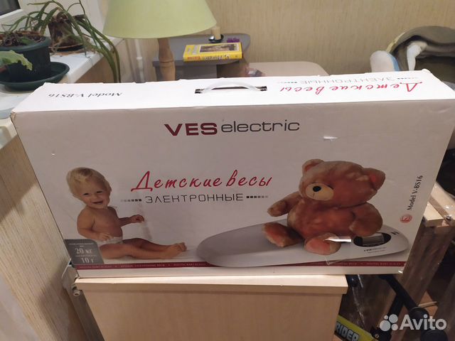 Электронные детские весы VES V-BS16 Электронные детские весы VES V-BS16