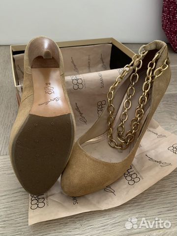 Новые замшевые туфли Corso Como