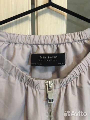 Лёгкая куртка кроя бомбер Zara Лёгкая куртка кроя бомбер Zara