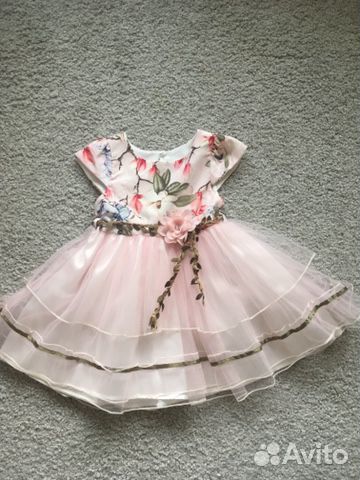 Платье и кофточка для девочки