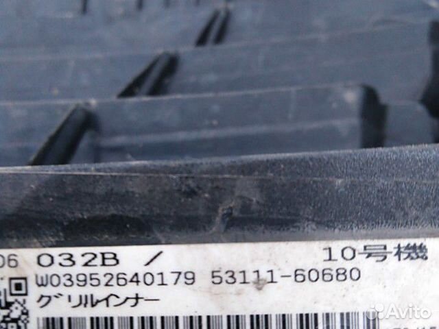 Решетка переднего бампера Лексус лх 570