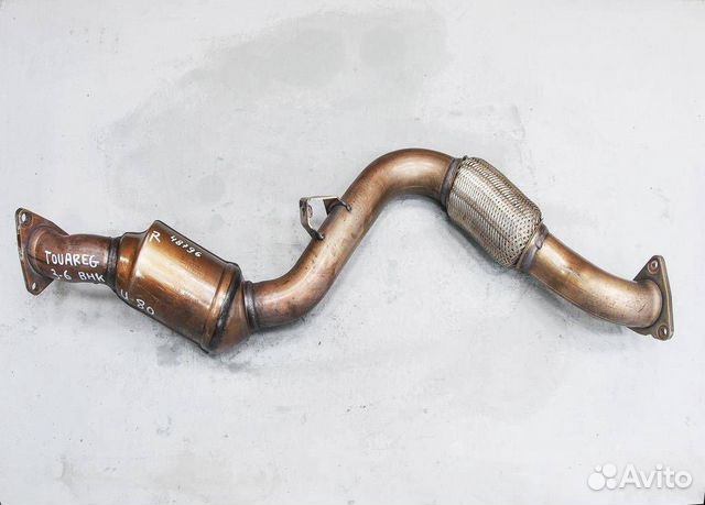 Приемная труба с катализатором BHK VW Touareg Приемная труба с катализатором BHK VW Touareg
