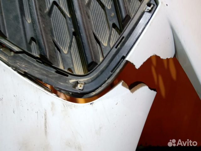 Бампер передний на Hyundai Solaris 2