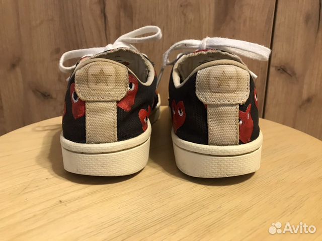 Кеды Converse x play comme des garcons