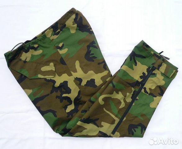 Брюки gore-TEX woodland camo XL