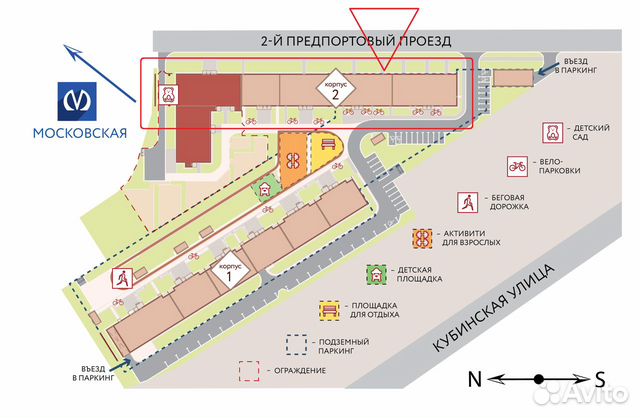 Студия, 24.5 м², 11/12 эт. Студия, 24.5 м², 11/12 эт.
