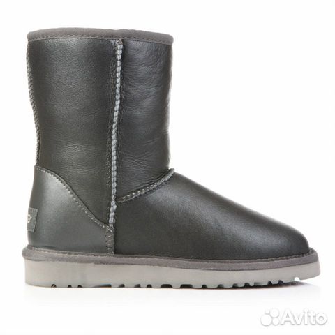UGG Australia серые цвет Metallic Grey новые угги UGG Australia серые цвет Metallic Grey новые угги