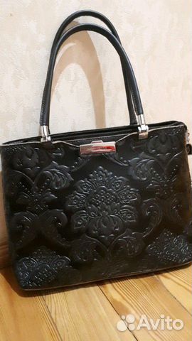 Сумка кожаная