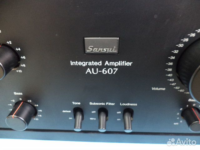 Sansui AU-607 усилитель