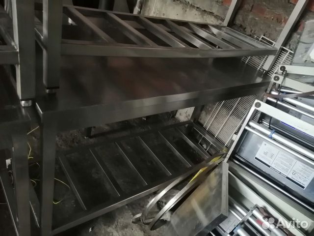Стол нержавейка сборный 1200/600 с полкой И тд Стол нержавейка сборный 1200/600 с полкой И тд