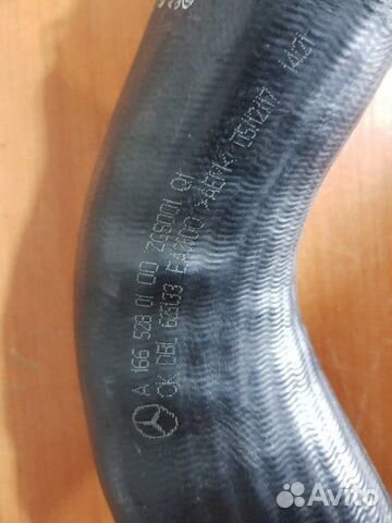 Патрубок интеркулера Mercedes Ml W166 a1665280100 Патрубок интеркулера Mercedes Ml W166 a1665280100