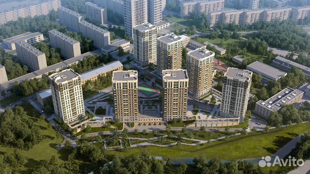 3-к квартира, 90.1 м², 10/17 эт.