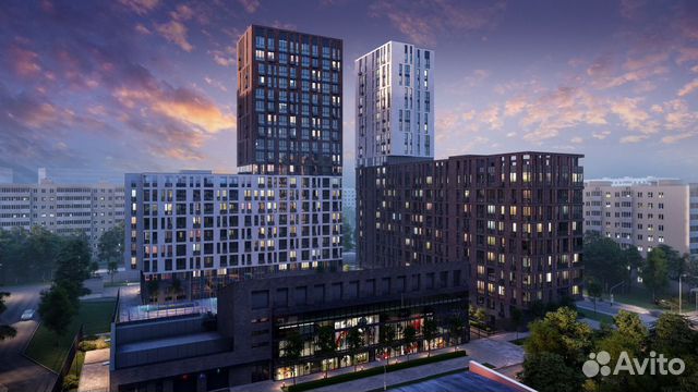 1-к квартира, 35.9 м², 18/20 эт. 1-к квартира, 35.9 м², 18/20 эт.