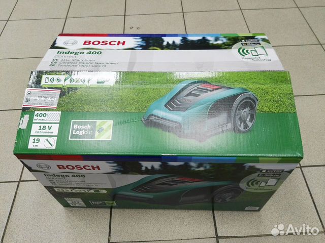 Газонокосилка робот Bosch Indego 400 Connect Газонокосилка робот Bosch Indego 400 Connect