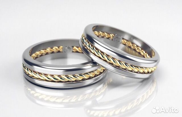 Новые Обручальные Золотые Кольца