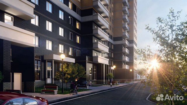 2-к квартира, 68.7 м², 3/25 эт.