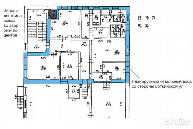 Офис/торговля/учебный класс 169,5 м2 Офис/торговля/учебный класс 169,5 м2