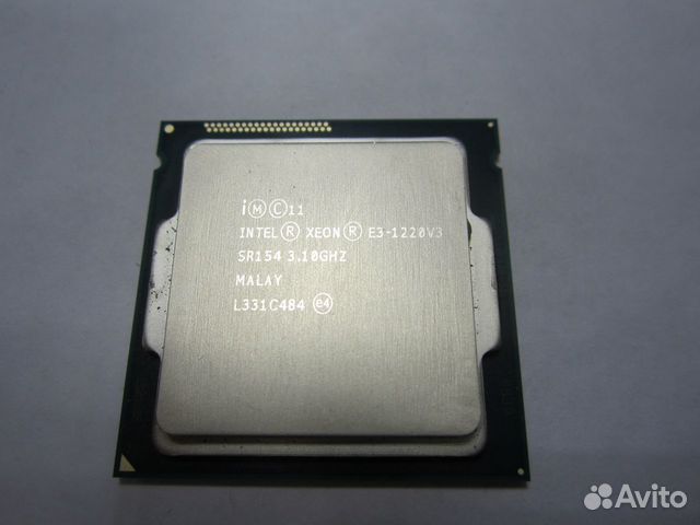 Процессор Intel Xeon E3-1220V3 3100MHz