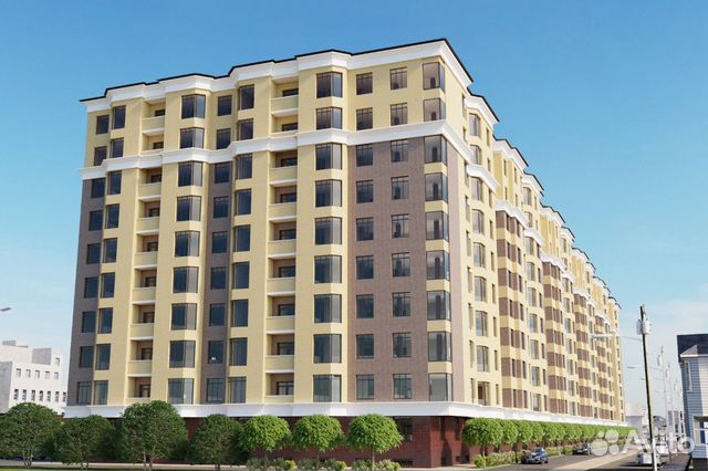 3-к квартира, 105 м², 1/10 эт.