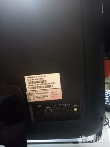 Моноблок HP omni 120 aio pc