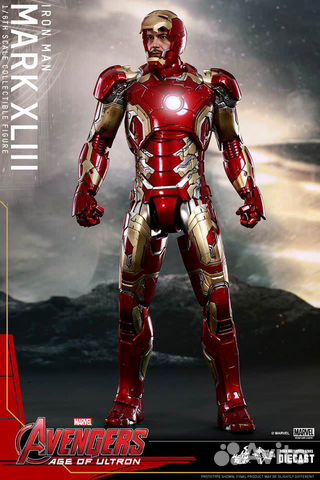 Фигурка Hot Toys Iron Man Mark 43 Фигурка Hot Toys Iron Man Mark 43