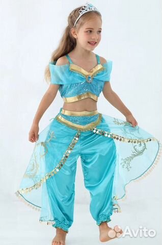 Костюм Жасмин,Эльзы,Пирата,Золушки,Рапунцель