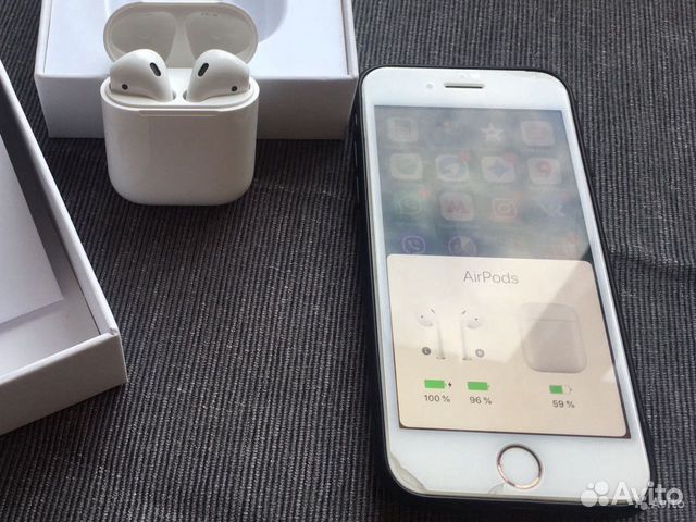 Беспроводные наушники Airpods и Airpods 2