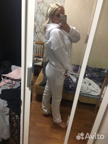 Костюм спортивный белый Костюм спортивный белый
