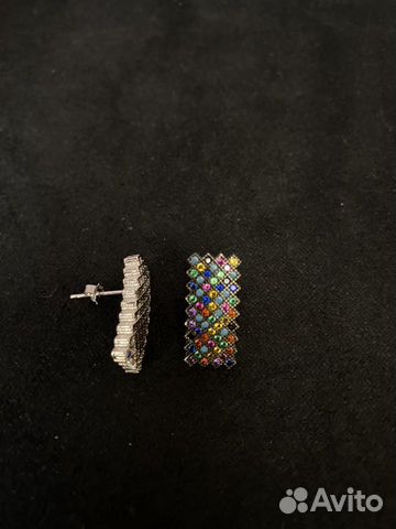 Серьги из серебра самоцветы Серьги из серебра самоцветы