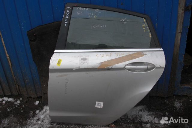 Дверь задняя левая L Ford Fiesta MK6 Дверь задняя левая L Ford Fiesta MK6