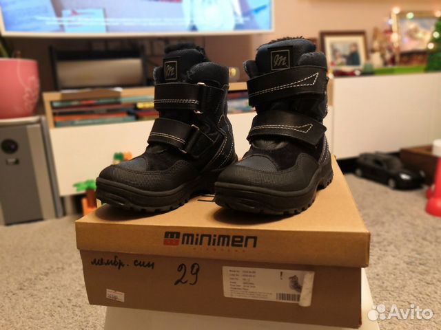 Зимние ботинки minimen р. 29 Зимние ботинки minimen р. 29