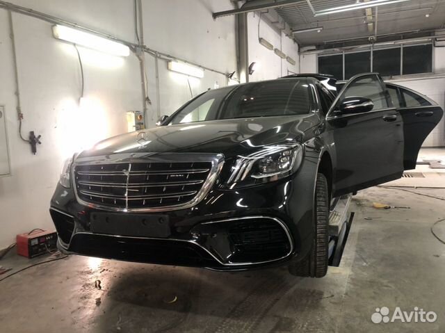 Рестайлинг Mercedes W222 S 222 AMG Рестайлинг Mercedes W222 S 222 AMG