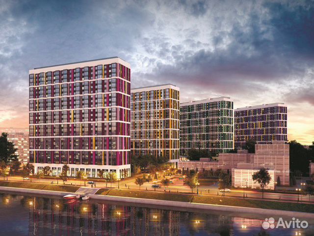 1-к квартира, 43.6 м², 7/22 эт.