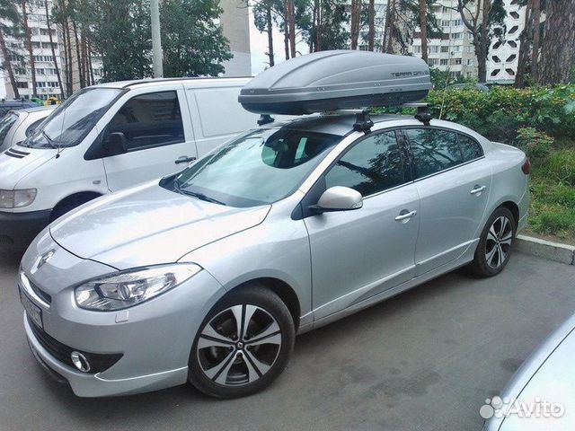 Автобокс Terra Drive 440 серый матовый