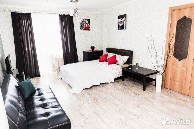 

1-к. квартира, 43 м², 1 кровать