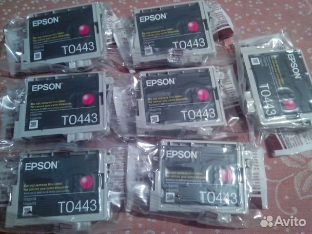 Картриджи Epson. Оригинальные. Просроченные. 37 шт Картриджи Epson. Оригинальные. Просроченные. 37 шт