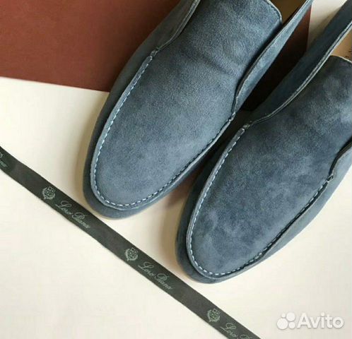 Лоферы замшевые Loro Piana Лоферы замшевые Loro Piana