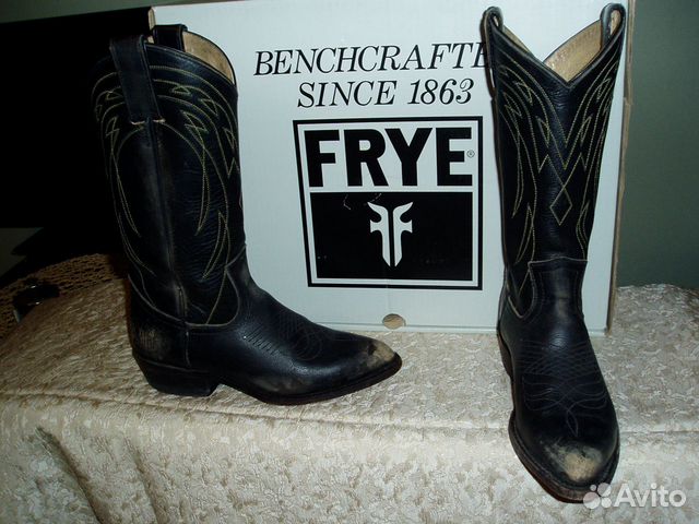 Казаки натуральная кожа frye Казаки натуральная кожа frye