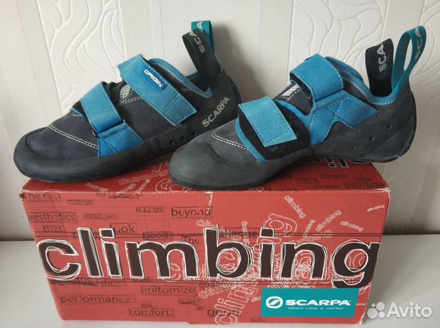 Скальные туфли Scarpa р.37,5 Origin Irongray Скальные туфли Scarpa р.37,5 Origin Irongray