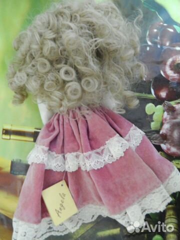 Кукла фарфоровая Capodimonte Porcelain Италия