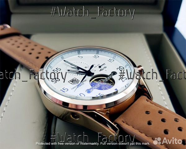 Часы Мужские Tag Hauer SpaceX механика 45mm
