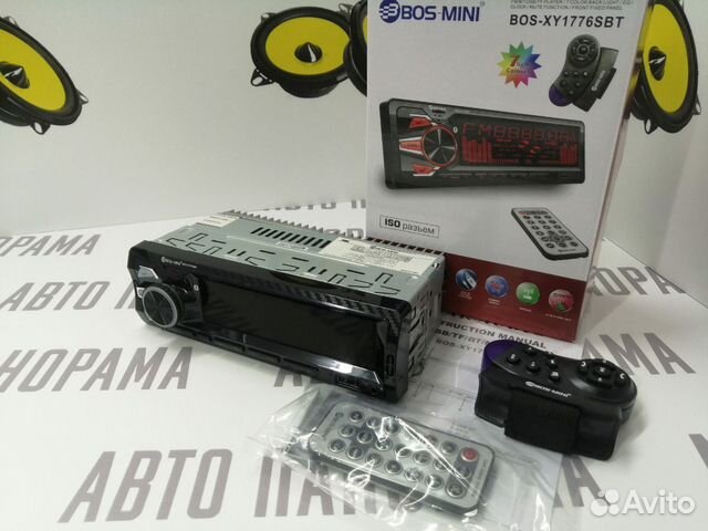 Магнитола с BOS-mini с Bluetooth XY1776SBT