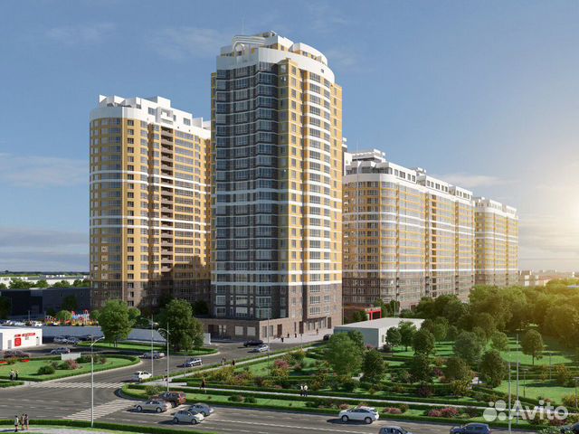 2-к квартира, 85 м², 16/24 эт.