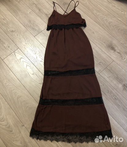 Шикарное летнее платье в пол (H&M)
