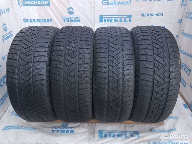 Зимние шины бу 225 55 16 pirelli Sottozero 3 82A