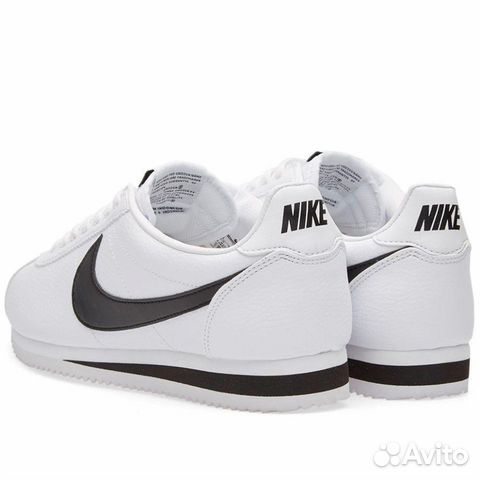 Кроссовки Nike classic cortez leather 09 black Кроссовки Nike classic cortez leather 09 black